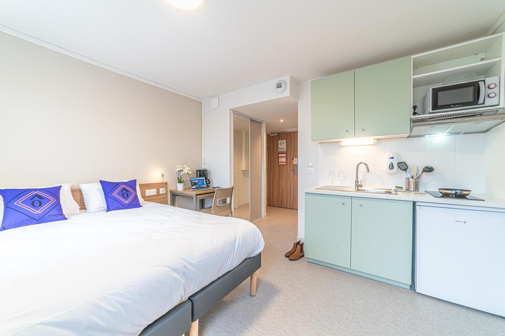 Montempo Apparthotel Lyon Viviani Венісьє Екстер'єр фото