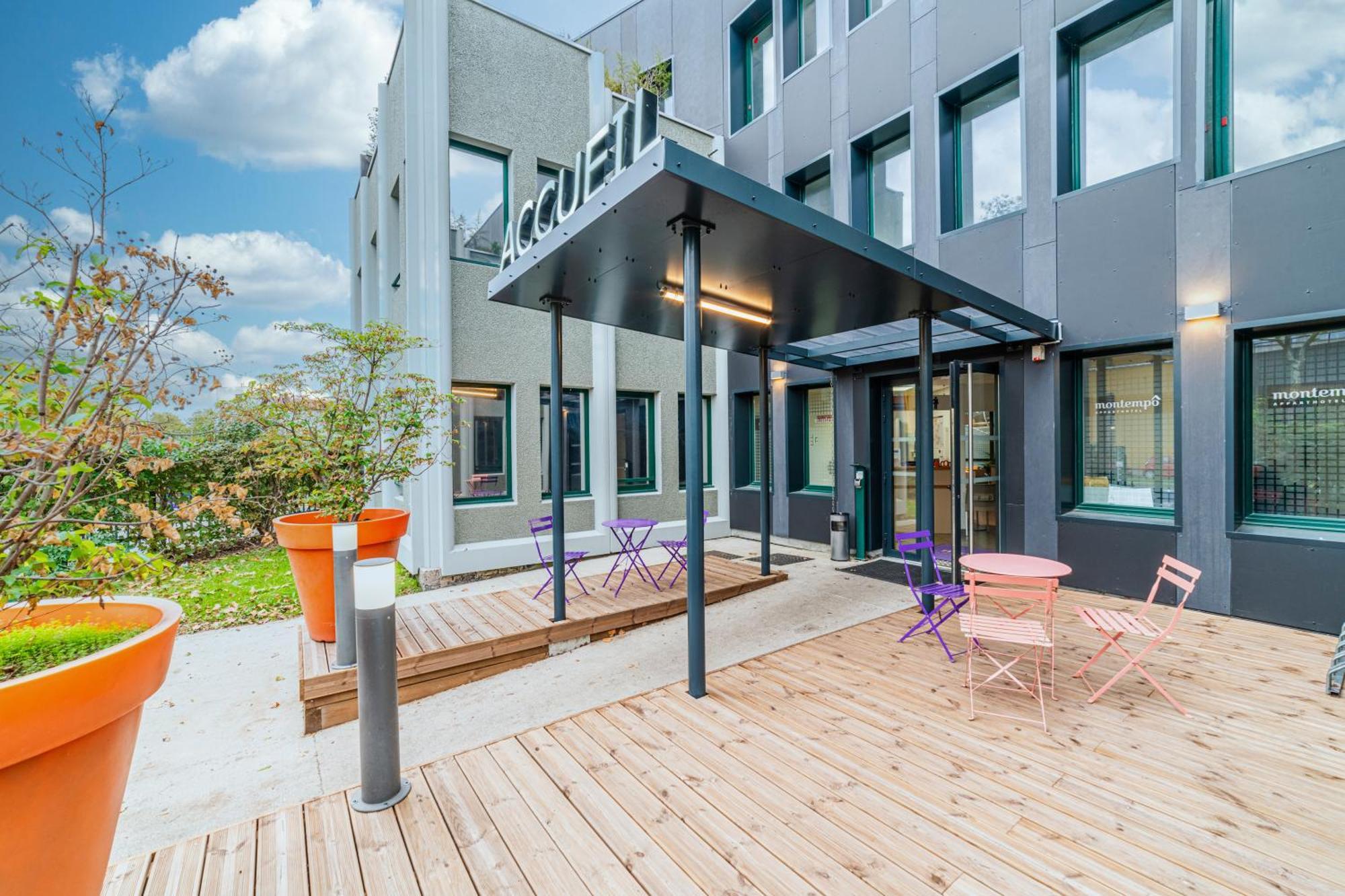 Montempo Apparthotel Lyon Viviani Венісьє Екстер'єр фото