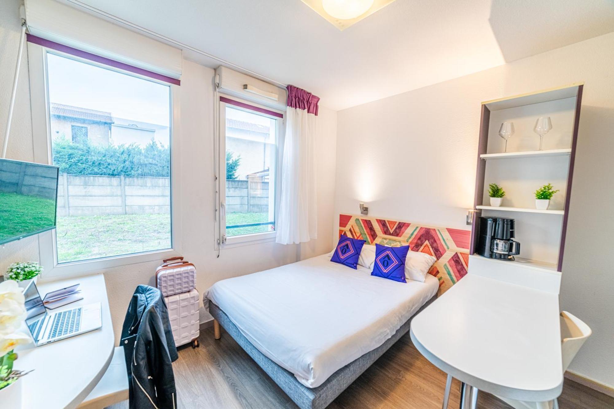 Montempo Apparthotel Lyon Viviani Венісьє Екстер'єр фото